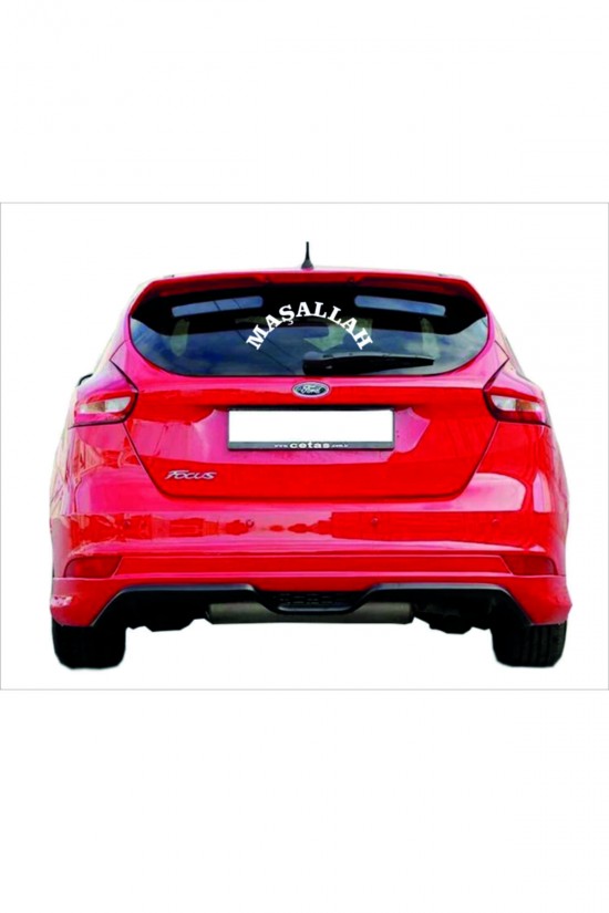 Sticker Maşallah Beyaz Sticker Maşallah Beyaz