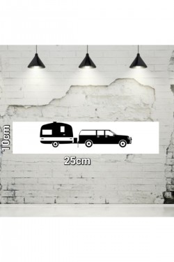 Çekme Karavan Uyumlu Motokaravan Dağ Doğa Camp Stıcker Yapışkan