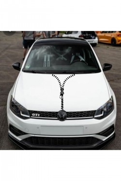 Araç Araba Ön Kaput Fermuqr Modeli Yapışkan Sticker Tüm Araçlara Uyumlu