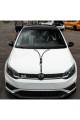 Araç Araba Ön Kaput Fermuqr Modeli Yapışkan Sticker Tüm Araçlara Uyumlu