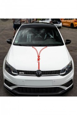 Araç Araba Ön Kaput Fermuqr Modeli Yapışkan Sticker Tüm Araçlara Uyumlu