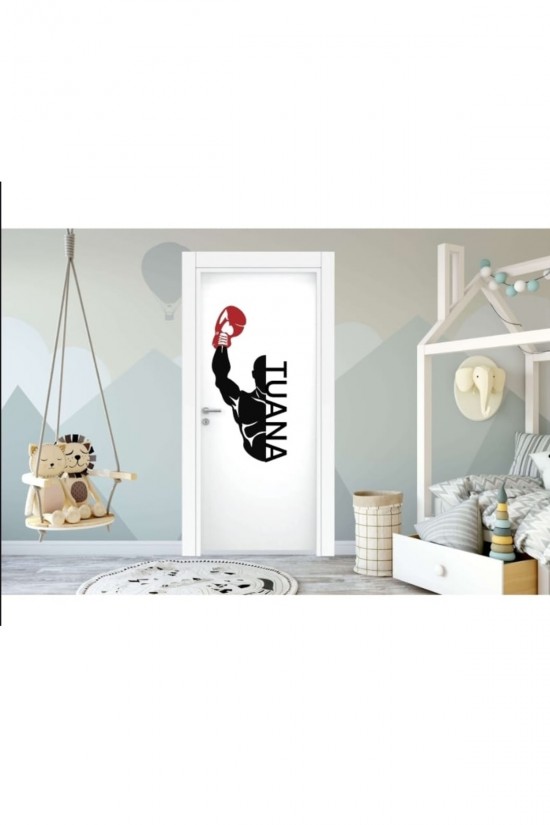 Boxer Çacuk Odası Isimli Sticker Boxer Çacuk Odası Isimli Sticker