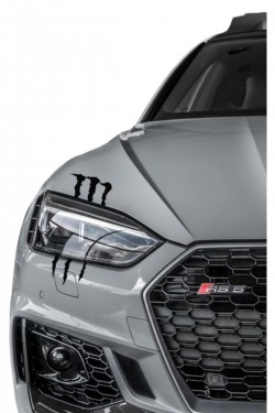 Monster Pençe Araç Farı Yapışkan Sticker