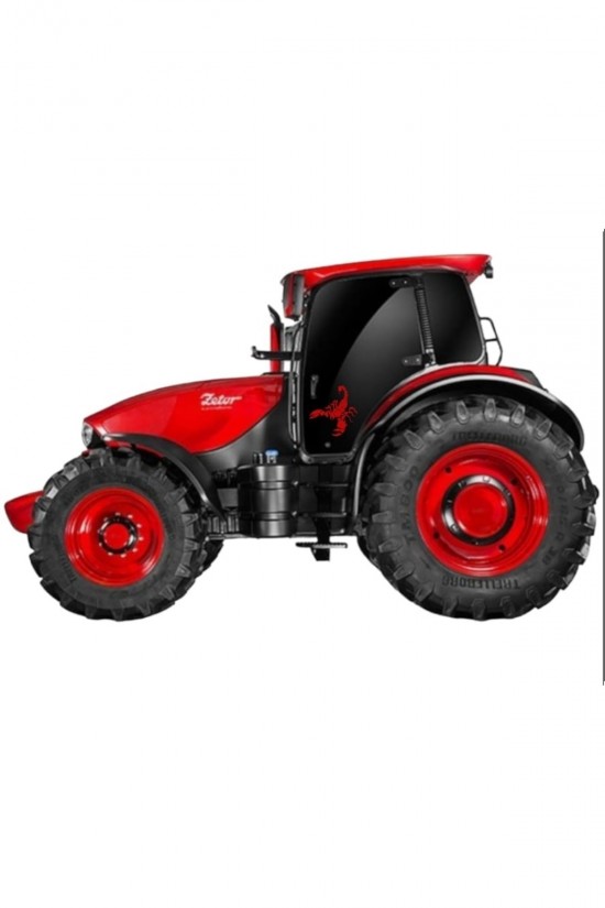 Traktör Akret Sticker Büyük 2 Adet Newholland John Deere Erkunt Massey