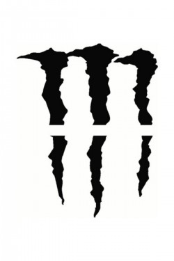 Monster Pençe Araç Farı Yapışkan Sticker
