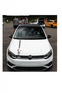 Figürlü Ay Yıldızlı Kaput Sticker Figürlü Ay Yıldızlı Kaput Sticker