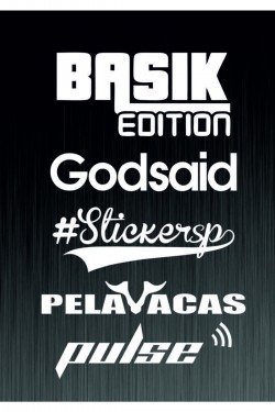 Basık Edition Folyo Sticker Basık Edition Folyo Sticker