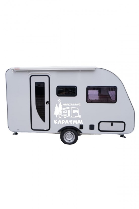 Manzaramı Kapatma Büyük Karavan Sticker