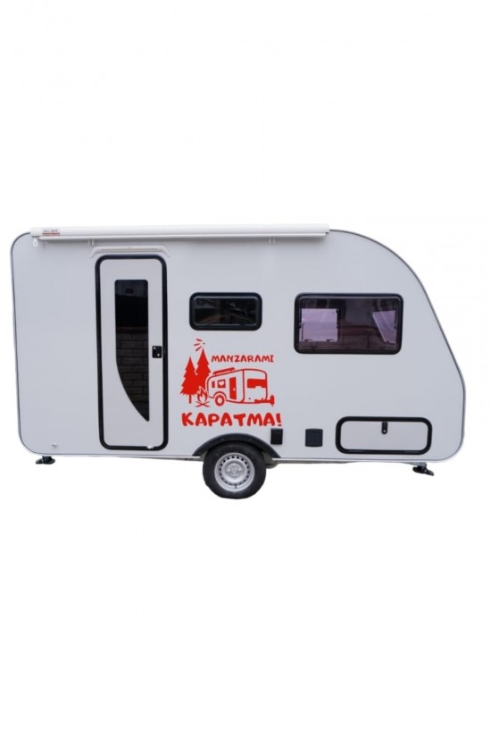 Manzaramı Kapatma Büyük Karavan Sticker