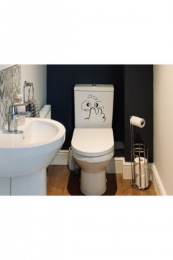 Koku Surat Klozet Sticker Koku Surat Klozet Sticker