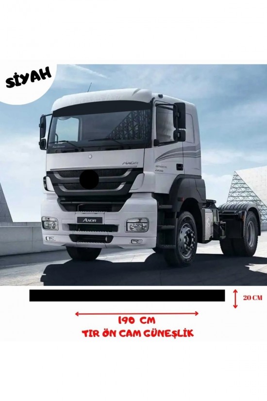 Tır Kamyon Güneşlik Folyo Sticker