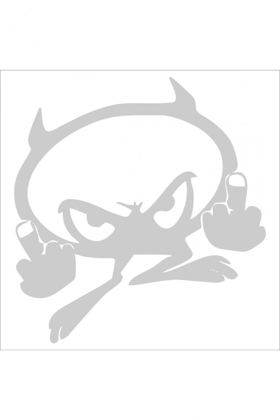 Canavar Sticker 15x15cm