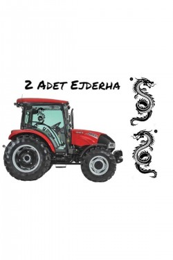 Traktör ejderha uzun tümosan case motor araba araç kamyon tır