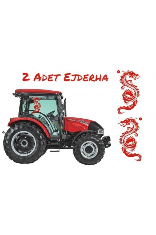 Traktör ejderha uzun tümosan case motor araba araç oto