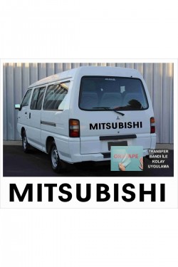 Mıtsubıshı L300 Kasa Sticker 100x12 Cm Siyah