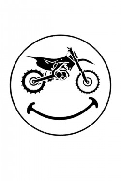 Gülen motorsiklet sticker Yamaha drift turbo araç