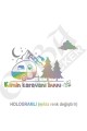 Kimin Karavanı Buuu :) Karavan Kamp Sticker 100x60 cm