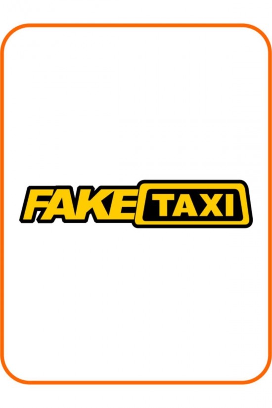 Fake Taxi Oto Sticker Motor Sticker 20x5 cm