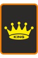 King - Kral Oto Sticker Motor Sticker 25x15 Cm